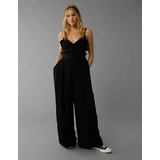 AE Ruffle Wide-Leg Jumpsuit