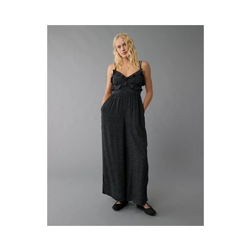 아메리칸이글 AE Ruffle Wide-Leg Jumpsuit