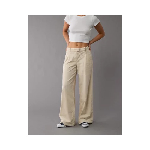 아메리칸이글 AE Stretch Corduroy High-Waisted Wide-Leg Trouser