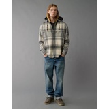 AE Hooded Flannel Shirt