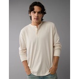 AE Long-Sleeve Henley T-Shirt