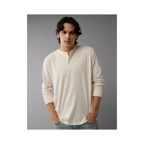 아메리칸이글 AE Long-Sleeve Henley T-Shirt