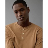 AE Long-Sleeve Henley T-Shirt