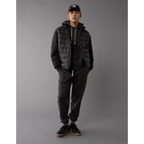 AE Hooded Stadium Puffer Jacket