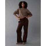 AE Everyday Luxe Wide-Leg Sweatpant