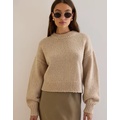 AE77 Premium Cocoon Crew Neck Sweater