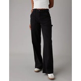 AE Dreamy Drape Woven Super High-Waisted Baggy Wide-Leg Pant