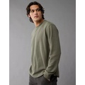 AE Long-Sleeve Ribbed Thermal T-Shirt