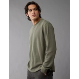 AE Long-Sleeve Ribbed Thermal T-Shirt