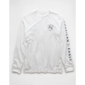 AE Long-Sleeve Logo Graphic T-Shirt