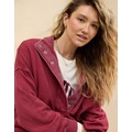 Aerie Getaway Quarter Snap Sweatshirt