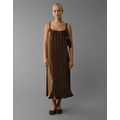 AE Velvet Midi Dress