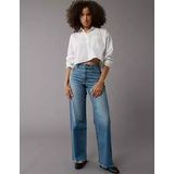 AE Strigid Curvy Super High-Waisted Baggy Straight Jean