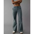 AE Snappy Stretch Low-Rise Baggy Flare Pant