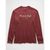 AE Long-Sleeve Logo Graphic T-Shirt