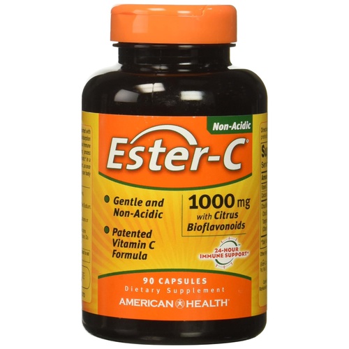  AMERICAN HEALTH ESTER C 1000MG CTRS BIOFLAVONOIDS, 90 Count (Pack of 1)