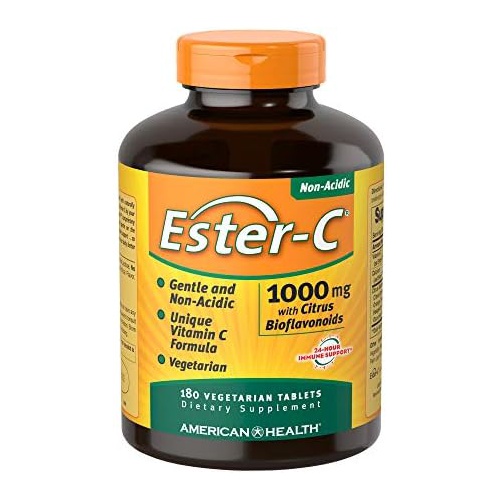  American Health Product Ester C 1000mg with Citrus Bioflavonoids, 180 Count