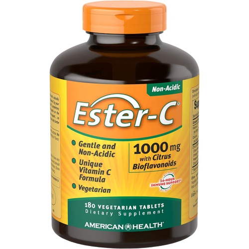  American Health Product Ester C 1000mg with Citrus Bioflavonoids, 180 Count