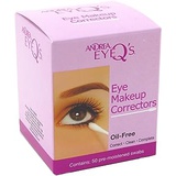 Andrea Eye Qs Eye Make-Up Correctors Swabs 50 Count (2 Pack)