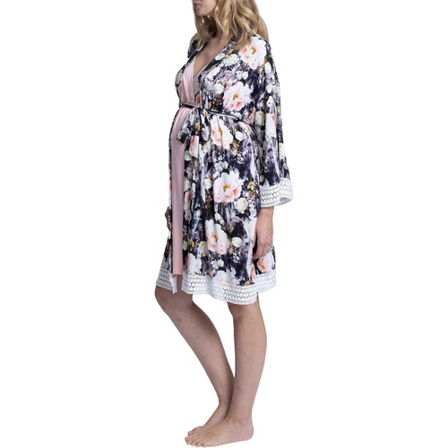  Angel Maternity Hospital Pack: Nursing Dress + Robe