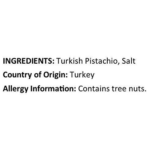  Anna and Sarah Turkish Pistachios (Antep) in Resealable Bag (5 Lbs)