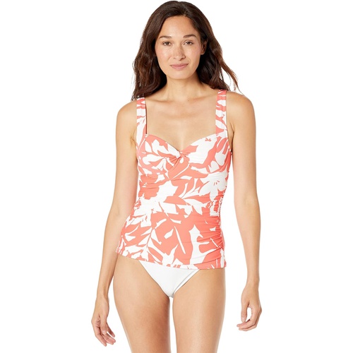  Anne Cole Retro Twist Underwire Tankini Top