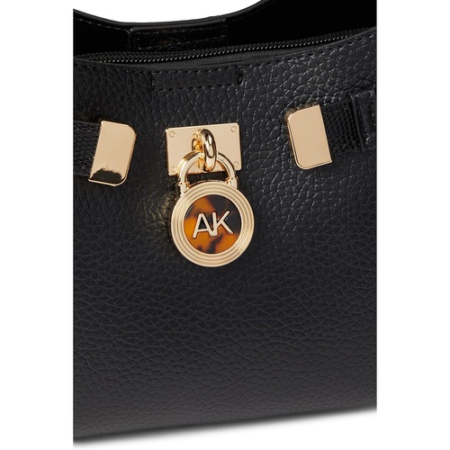 애클라인 Anne Klein Curved Crossbody with Lock