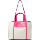 Anne Klein Medium Color-Blocked Canvas Tote