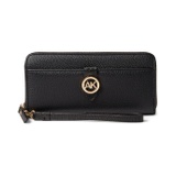 Anne Klein Branded Slim Zip Wallet