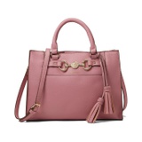 Anne Klein East West Satchel with Horse Bit