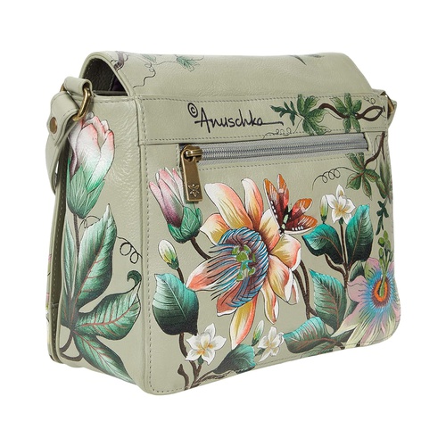  Anuschka Medium Flap Crossbody - 683