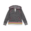 Appaman Kids Fiona Cheetah Print Hoodie wu002F Front Pockets (Toddleru002FLittle Kidsu002FBig Kids)