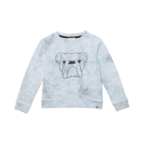 아파만 Appaman Kids Tie-Dye Highland Sweatshirt with Bulldog Graphic (Toddleru002FLittle Kidsu002FBig Kids)
