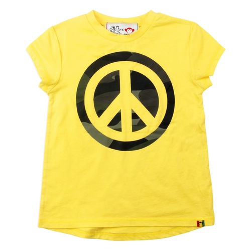 아파만 Appaman Kids Ziggy Marley Peace Sign T-Shirt (Toddleru002FLittle Kidsu002FBig Kids)