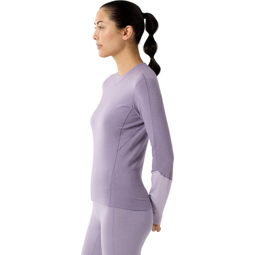 아크테릭스 Womens Arcteryx Rho Merino Wool Long Sleeve Crew