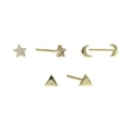 Argento Vivo Celestial Ear Set Earrings