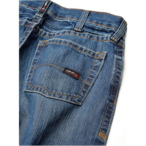 애리엇 Ariat FR M3 Basic Stackable Straight Leg Jeans in Flint