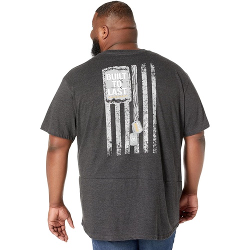 애리엇 Ariat Big & Tall Rebar Cotton Strong Dog Tags T-Shirt