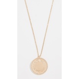 Ariel Gordon Jewelry 14k Imperial Disc Love Amour Necklace