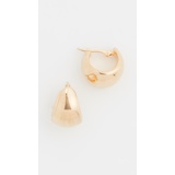 Ariel Gordon Jewelry 14k Helium Huggie Earrings