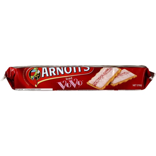  Australian - Arnotts Iced Vo-Vo Biscuits 210g.