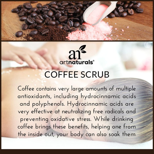  Artnaturals Arabica Coffee Body Scrub (20 Oz / 567g)