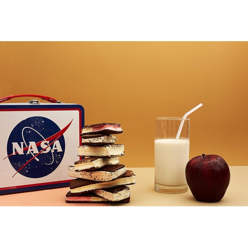  Astronaut Foods Freeze-Dried Ice Cream Sandwich, NASA Space Dessert, Variety Pack with Vanilla and Neapolitan, 6 Count