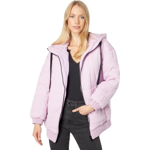  Avec Les Filles Quilted Hoodie Jacket