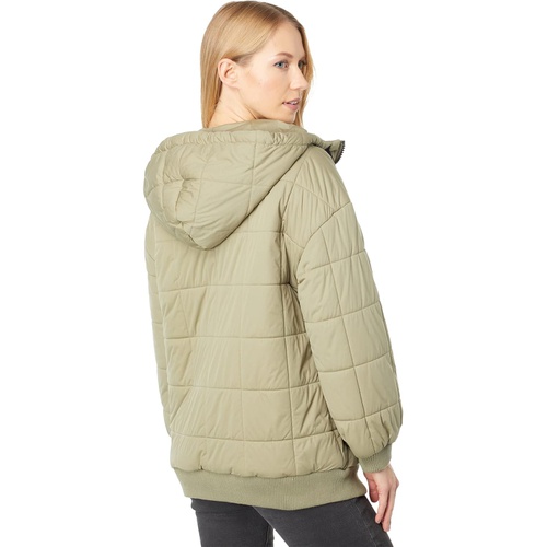  Avec Les Filles Quilted Hoodie Jacket