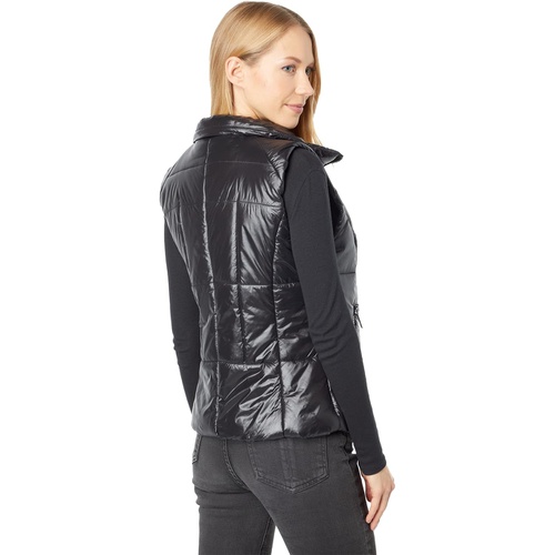  Avec Les Filles Shiny Nylon Puffer Vest