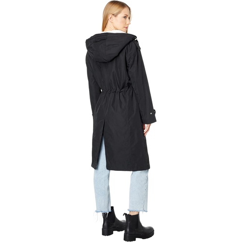  Avec Les Filles Oversized Rain Parka wu002F Sherpa