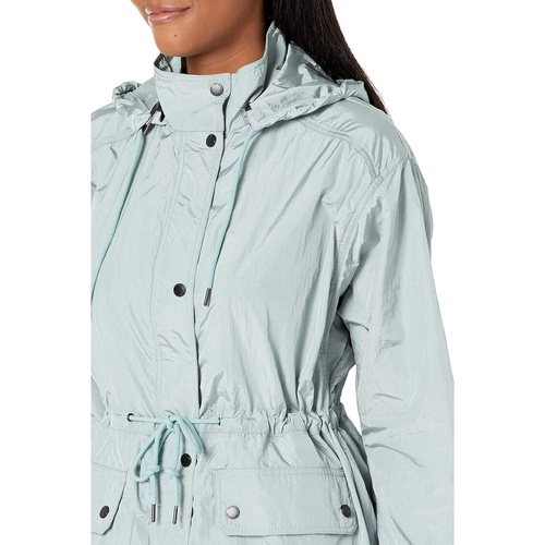  Avec Les Filles Iridescent Nylon Rain Anorak