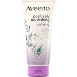 Aveeno Positively Nourishing Calming Body Lotion with Lavender, Chamomile, Soothing Oatmeal & Shea Butter, Daily Moisturizing Lotion for All-Day Hydration & Dry Skin Relief, 7 oz
