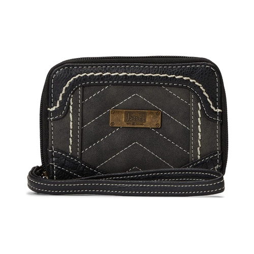 비오씨 b.o.c. Bethany Point Square Double Zip Around Wallet